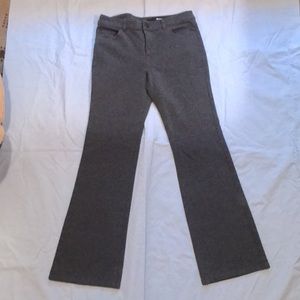 DKNY Jeans Gray Knit Pants Trousers EUC